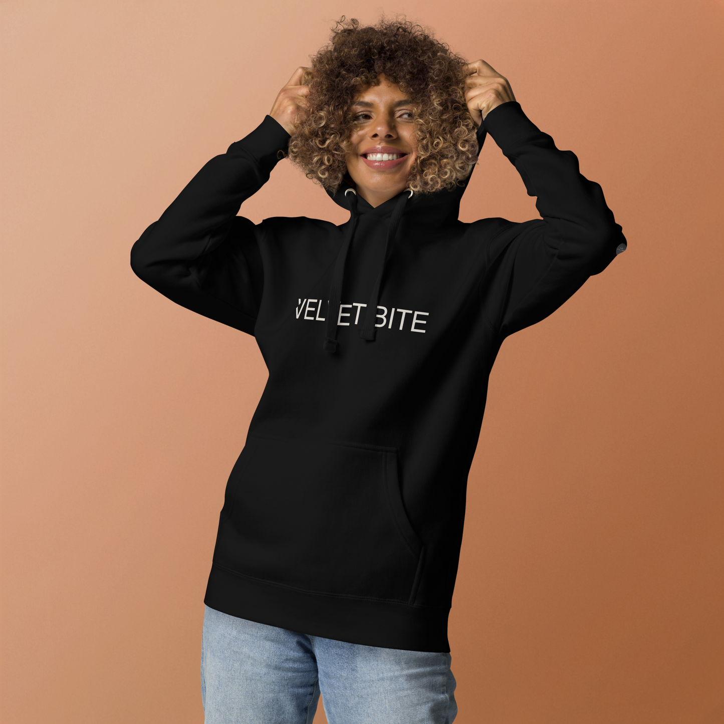 Velvet Bite - Eco Premium Hoodie (Black)