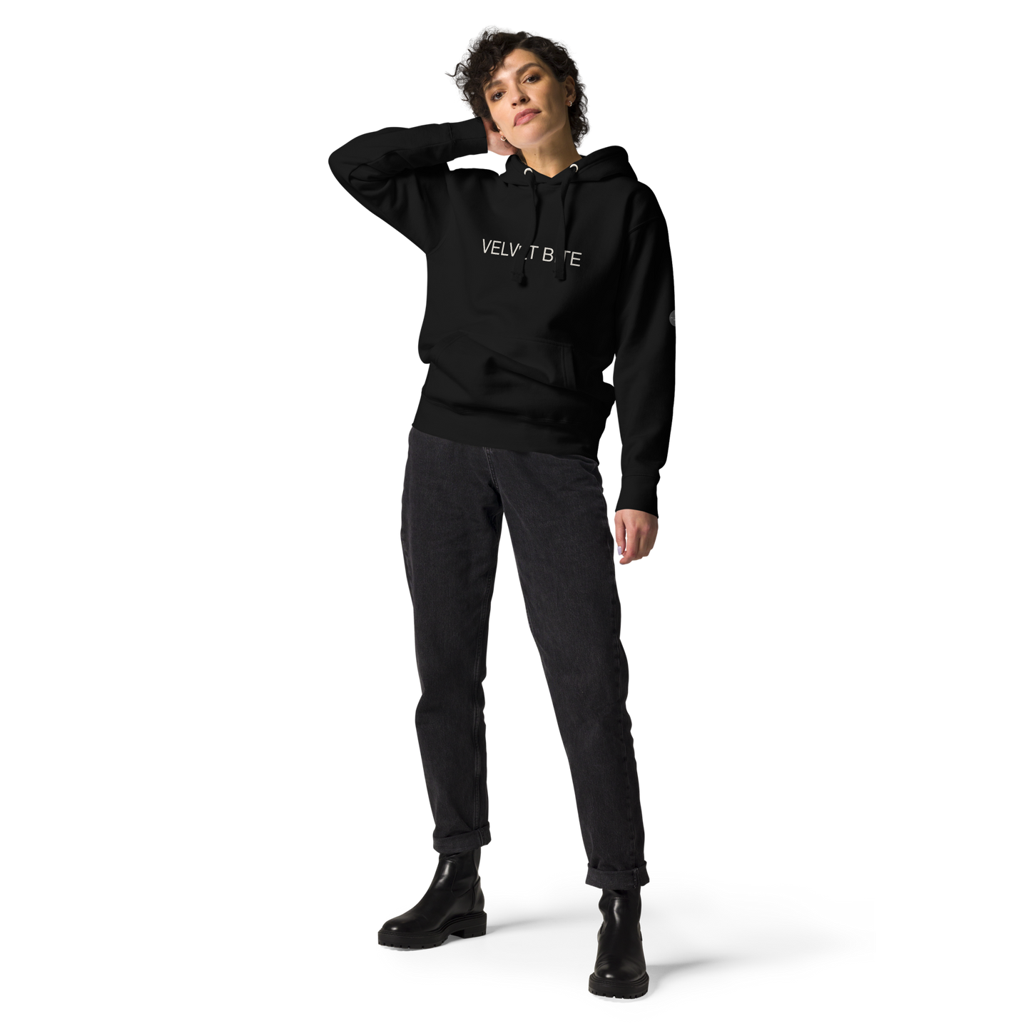 Velvet Bite - Eco Premium Hoodie (Black)