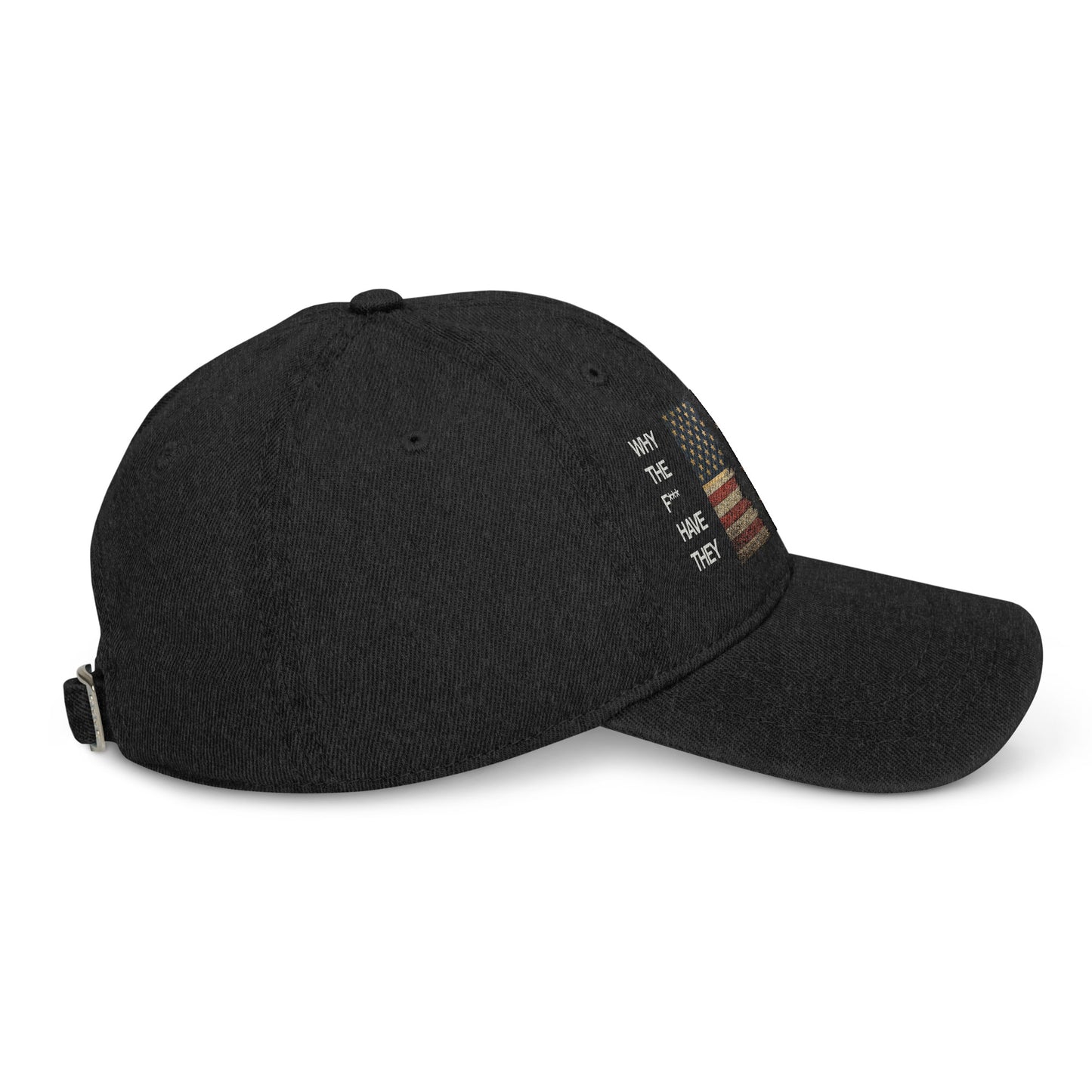 MAHA Cap - Pigment-Dyed Denim Hat black