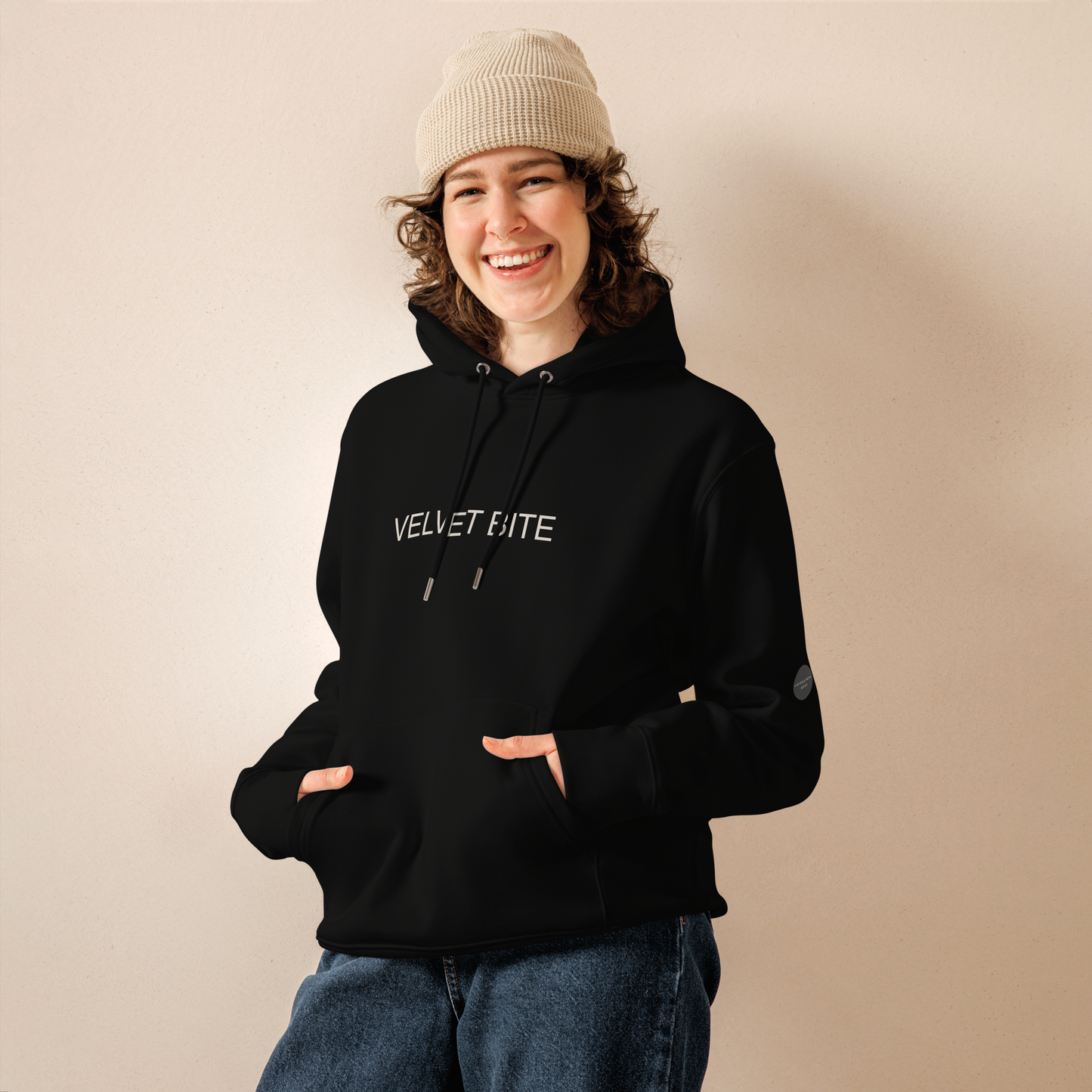 Velvet Bite - Eco Premium Hoodie (Black)